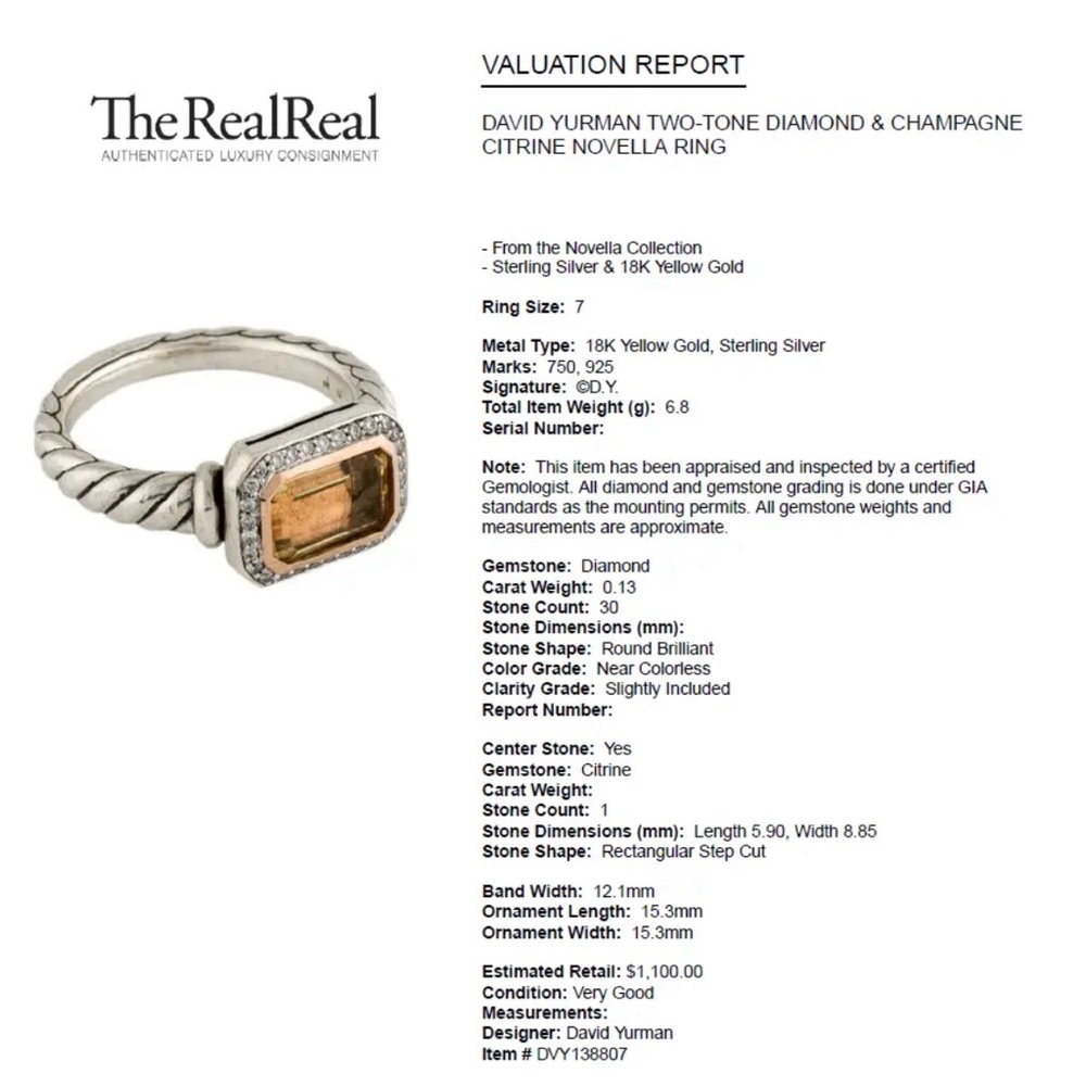 David Yurman Novella Ring